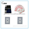 Plastic poker cards with casino quality,waterproof poker cards